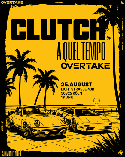 Clutch x Overtake – Community Night